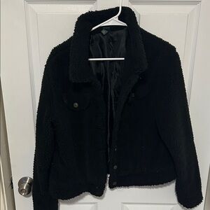 Wild Fable Black Teddy Jacket